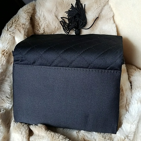 Alfred Sung Small Black Evening Bag - Picture 3 of 7